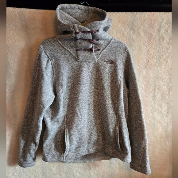 The North Face Gray Pullover Hoodie - Picture 1 of 5